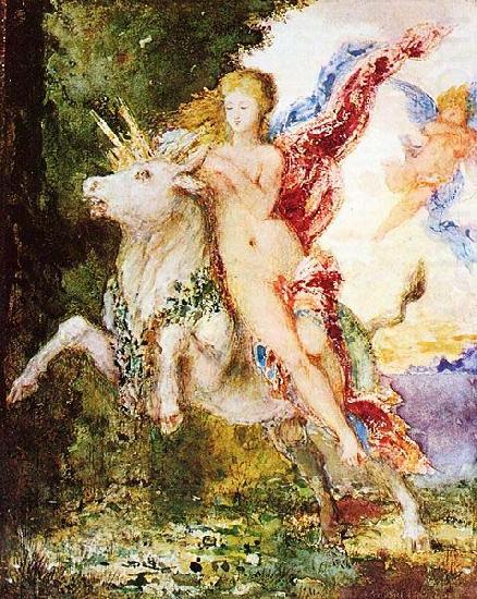 Gustave Moreau Europa and the Bull china oil painting image